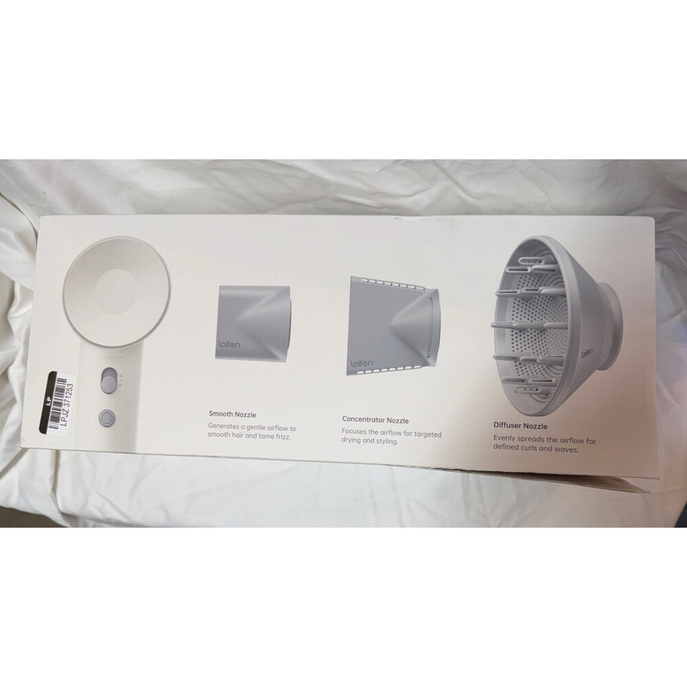 Laifen SE Hair Dryer Blow-Dryer Ionic Technology Temperature Cycling White - Picture 4 of 4